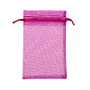 Мешочек из органзы 25 х 35 см малиновый