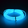 Шнур неоновый светящийся 3 м, синий