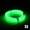 Шнур неоновый светящийся от USB 4 м, лайм