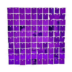 Панель с пайетками для фотозоны 30х30см, фиолетовый