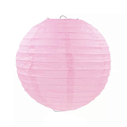 Подвесной фонарик стандарт 30 см розовый new